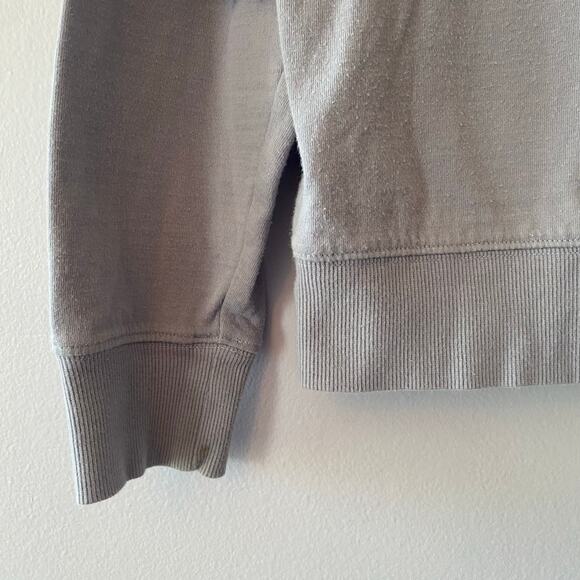 Athleta Women's size Small Blue Tie Dye Crewneck Pullover Sweatshirt Loungewear - Picture 5 of 9
